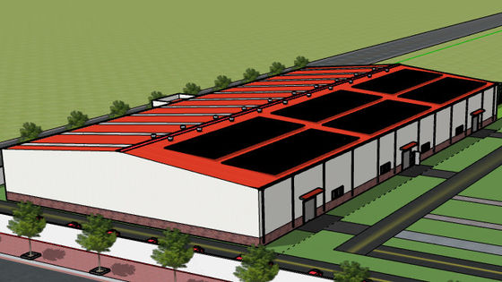 80*40 personalizou a oficina da construção de aço fabricou a construção da armação de aço