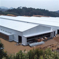 Casa de galinha pré-fabricada da camada das aves domésticas da exploração agrícola da construção de aço do OEM/ODM