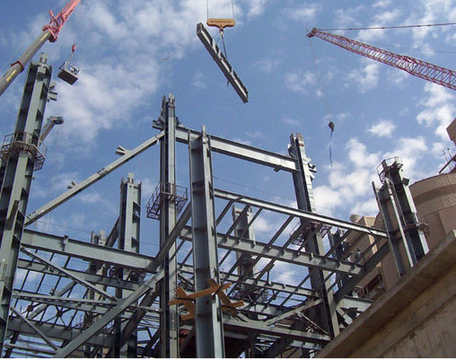 A construção de aço da plataforma de Q355B personalizou a plataforma de aço galvanizada ISO9001