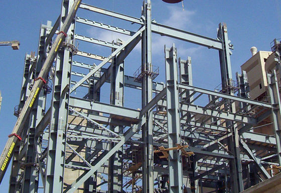 A construção de aço da plataforma de Q355B personalizou a plataforma de aço galvanizada ISO9001