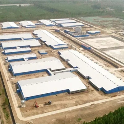 A casa de porco de pouco peso da construção de aço galvanizou construções agrícolas da casa pré-fabricada