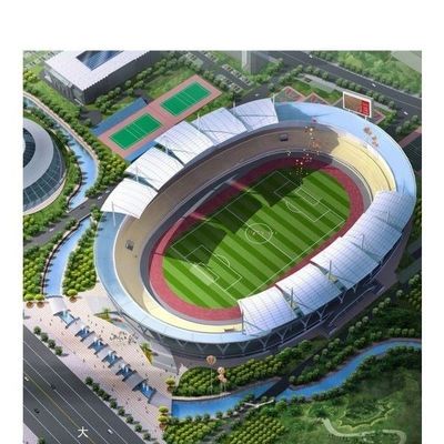 Construção segura do quadro do espaço da casa pré-fabricada do estádio da construção de aço do grande período