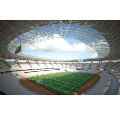 Construção segura do quadro do espaço da casa pré-fabricada do estádio da construção de aço do grande período