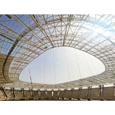 Construção segura do quadro do espaço da casa pré-fabricada do estádio da construção de aço do grande período