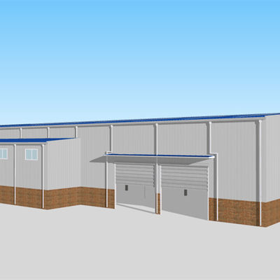 Construção pré-fabricada do metal da construção da fábrica da oficina da construção de aço