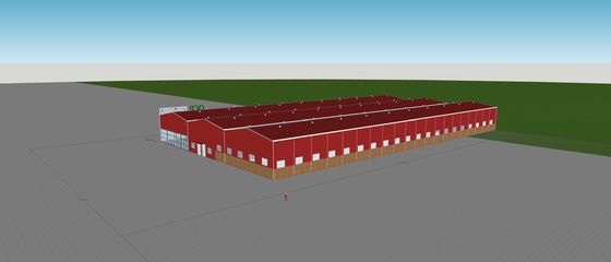 Construções de aço da oficina do adubo do armazém da construção de aço