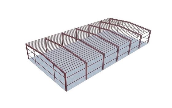 O mergulho quente da fabricação da construção do armazém da construção de aço da grade galvanizou