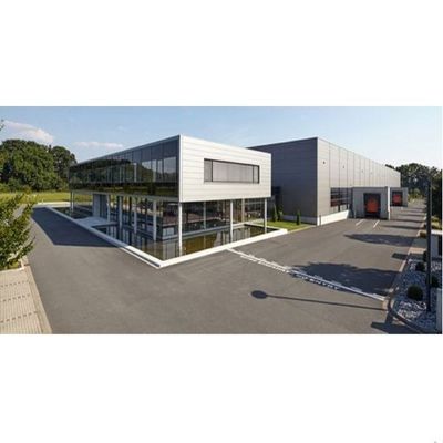 Construções de aço galvanizadas do período largo que perfuram a estrutura Q235 da armação de aço