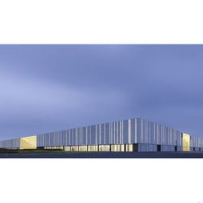 Construções de aço galvanizadas do período largo que perfuram a estrutura Q235 da armação de aço