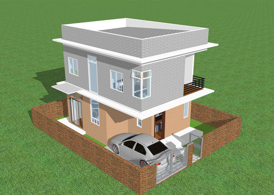Dobra à prova de fogo de pouco peso personalizada da construção residencial de construção de aço