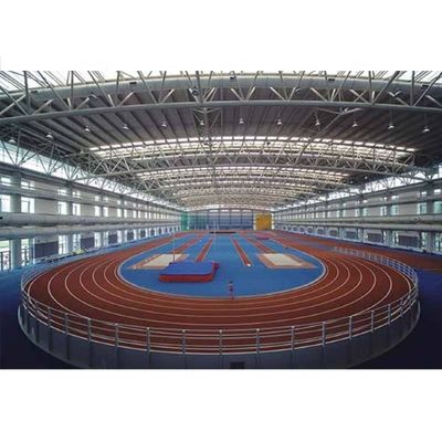 Gym de aço da construção da casa pré-fabricada de pouco peso do estádio do quadro do espaço do grande período