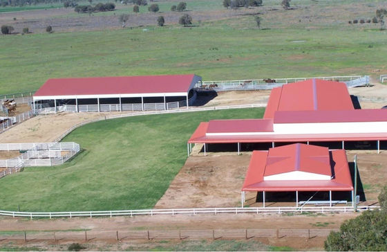 Estrutura da armação de aço do calibre da luz da fabricação do armazém da construção de aço