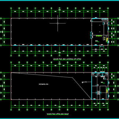 Q355 / Construção civil GB da casa pré-fabricada do quadro da exploração agrícola da construção de aço Q235
