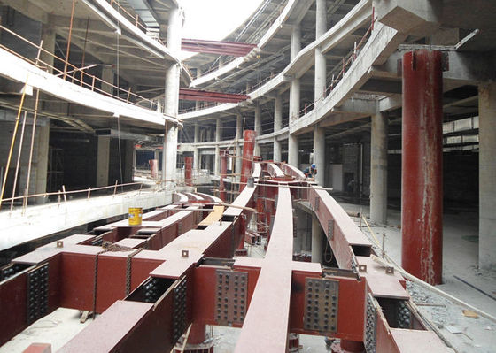 Shopping comercial à prova de fogo ISO9001 da construção de armação de aço da construção de aço