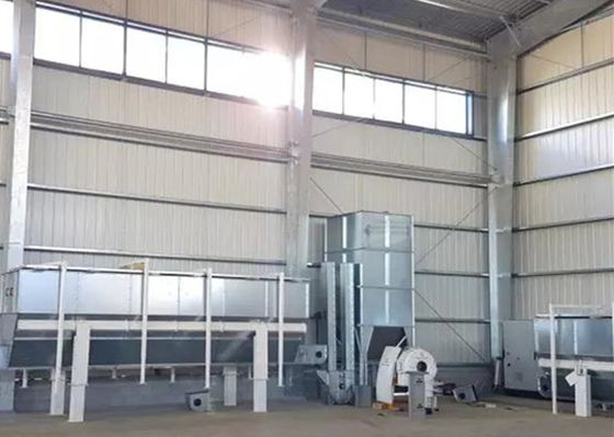 Q235 / A oficina da construção de aço Q355 pré-fabricou construções de armação de aço