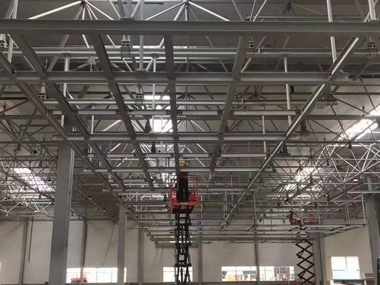 Oficina de aço de viga H leve pré-fabricada: 12000 ㎡