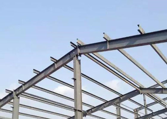 54m*20m pré-fabricou a casa de armação de aço de aço GB da casa pré-fabricada da construção da oficina