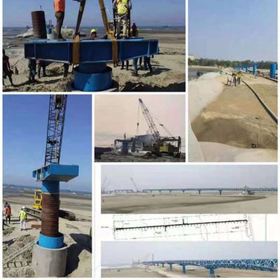 Ponte pedestre galvanizada do fardo de aço Windproof da ponte da construção de aço
