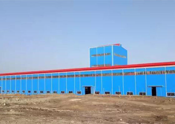 Estrutura de aço fabricada para oficina Edifício industrial à prova de fogo