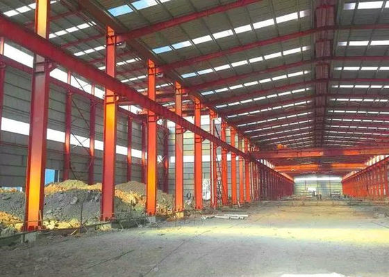 Estrutura de aço fabricada para oficina Edifício industrial à prova de fogo