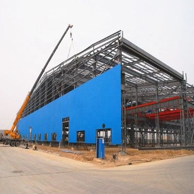 A fabricação agrícola clara do armazém da construção de aço personalizou