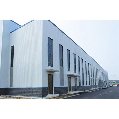 Estrutura de aço Q355B para armazém, oficina, construção, armazenamento, à prova de fogo