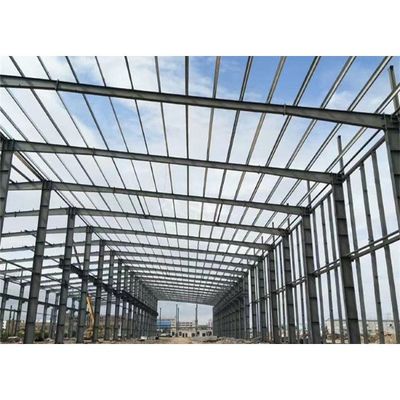 Estrutura de aço Q355B para armazém, oficina, construção, armazenamento, à prova de fogo