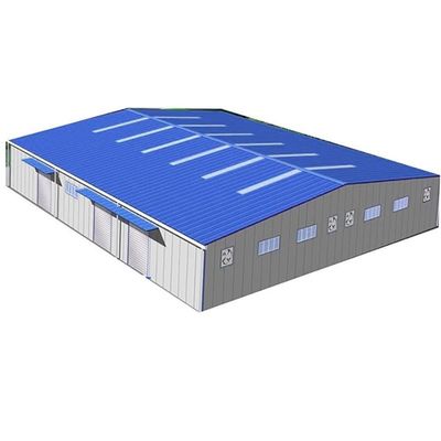 Oficina pré-fabricada impermeável da construção da construção de aço do armazém