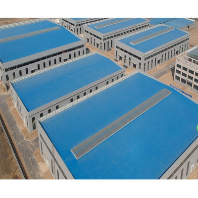 Oficina pré-fabricada impermeável da construção da construção de aço do armazém