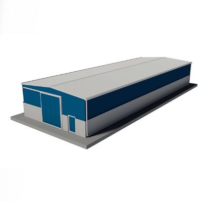 O aço pré-fabricado armazém derrama construções de aço comerciais do metal de Q355B