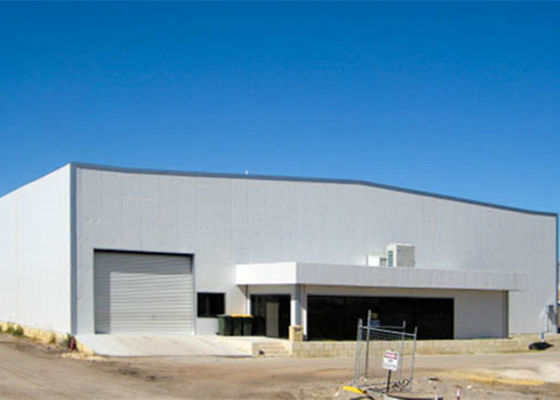 Oficina de aço da fabricação da casa pré-fabricada do quadro do hangar da construção de aço da indústria