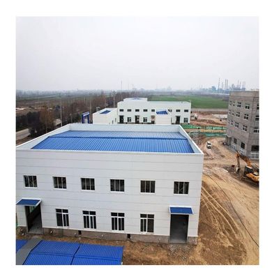 A oficina clara da construção de aço da construção da armação de aço personalizou