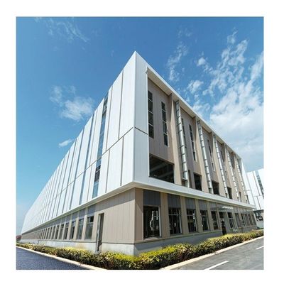 A oficina clara da construção de aço da construção da armação de aço personalizou