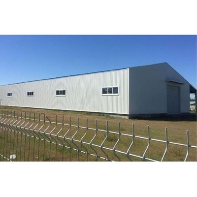 Estrutura de aço pré-fabricada Oficina Estrutura industrial Edifício à prova de fogo