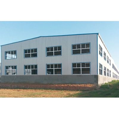 Construção pré-fabricada do metal da construção da fábrica da oficina da construção de aço