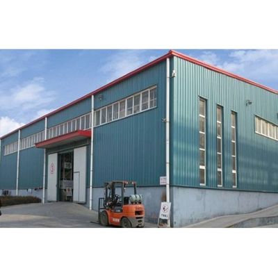Construção pré-fabricada do metal da construção da fábrica da oficina da construção de aço
