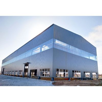 Q235 / A oficina da construção de aço Q355 pré-fabricou construções de armação de aço