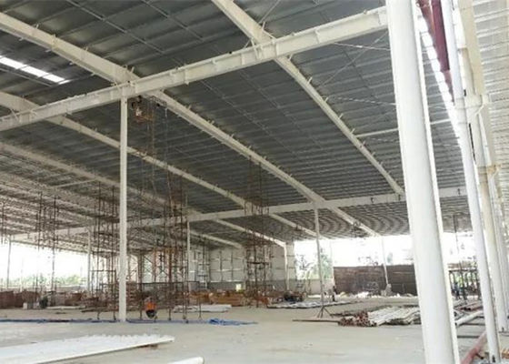 Casa pré-fabricada industrial comercial da construção civil da armação de aço de Q355 Q235