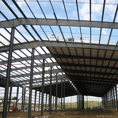 Galvanizado pre projetou construções de quadro do metal tornam durável