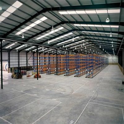 Q235 / Q355 Estrutura de aço Edifícios pré-fabricados com estrutura de aço