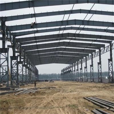 Q235 / Q355 Estrutura de aço Edifícios pré-fabricados com estrutura de aço