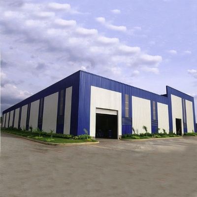 Peso leve moderno das construções da oficina da construção de aço do grande período customizável