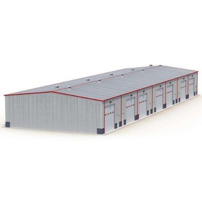 Casa pré-fabricada industrial da construção da oficina da construção de aço multifuncional