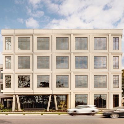 Do prédio de escritórios comercial da construção de aço da casa pré-fabricada período largo Windproof ISO9001