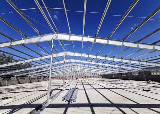 Q355 / A casa de porco da construção de aço Q235 torna construções de aço industriais