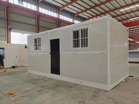 Casas de contêineres dobráveis pré-fabricadas industriais dobráveis Casa de reforma de aço
