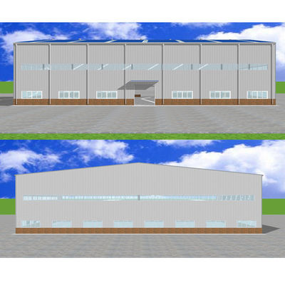 oficina pré-fabricada da construção de aço da indústria de 50m*50m que processa construções