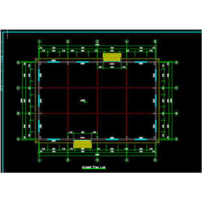 construção de quadro da indústria do armazém da construção de aço da casa pré-fabricada de 30m*20m