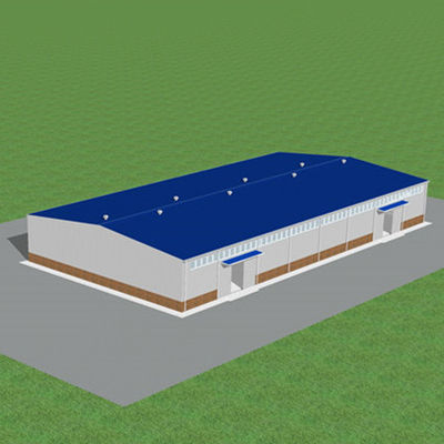 Construção industrial da construção do quadro do armazém da construção de aço da casa pré-fabricada