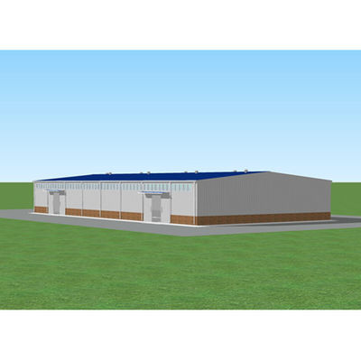 Construção industrial da construção do quadro do armazém da construção de aço da casa pré-fabricada